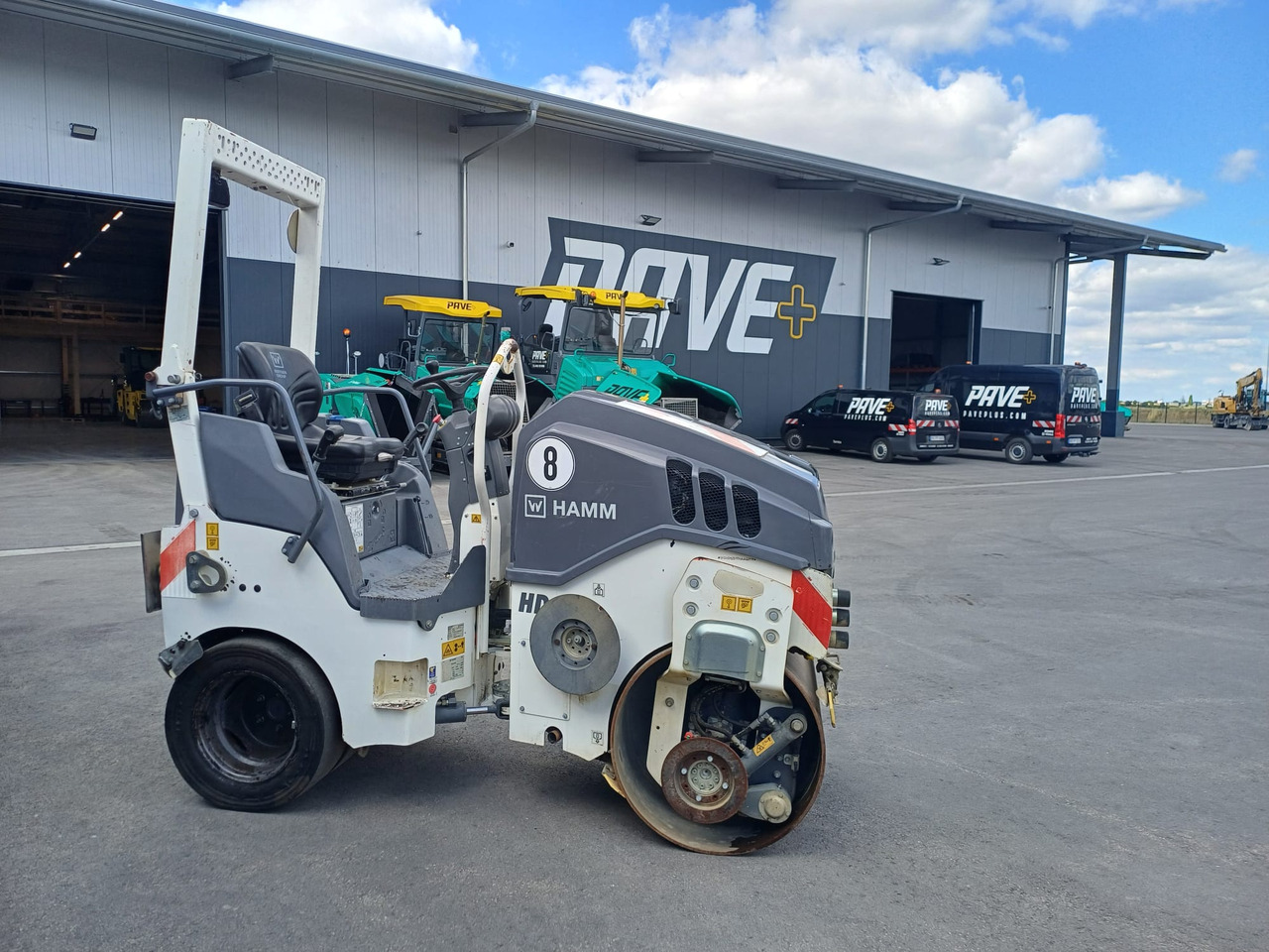 HAMM HD 10i VT - Cilindru compactor mixt: Foto 1 HAMM HD 10i VT - Cilindru compactor mixt: Foto 1