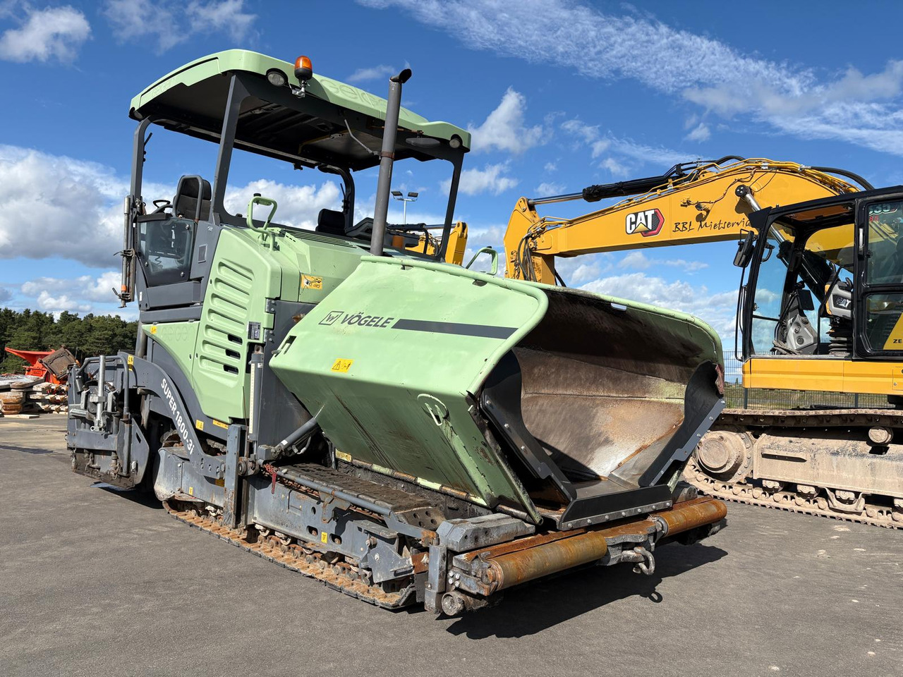 VÖGELE SUPER 1800-3i - Finisor de asfalt: Foto 3 VÖGELE SUPER 1800-3i - Finisor de asfalt: Foto 3