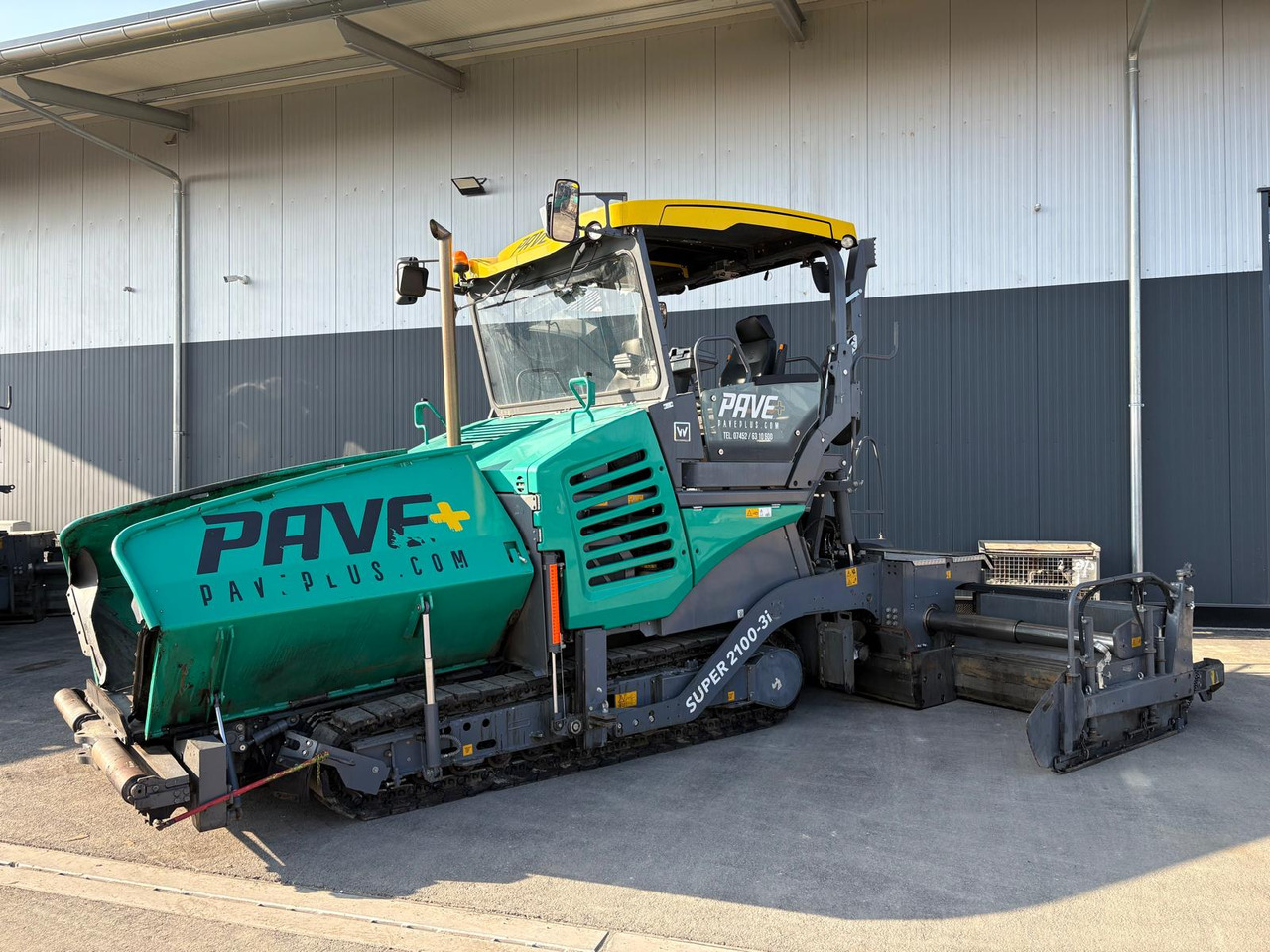 VÖGELE SUPER 2100-3i - Finisor de asfalt: Foto 1 VÖGELE SUPER 2100-3i - Finisor de asfalt: Foto 1