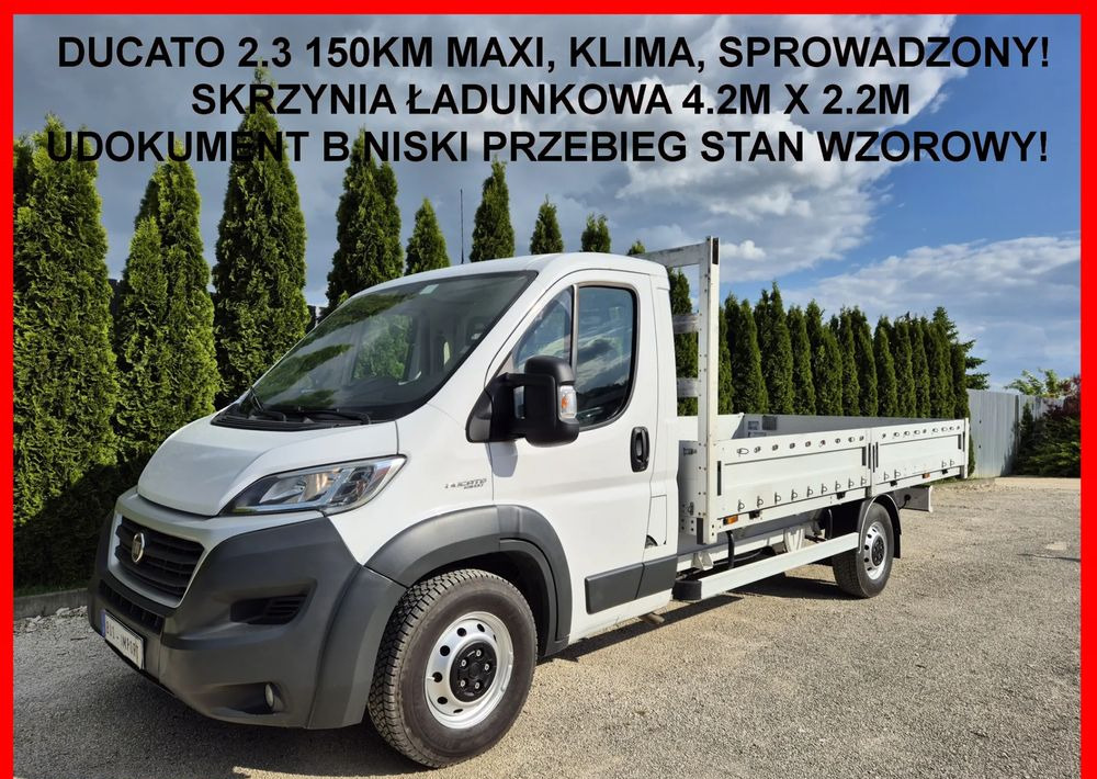 Fiat DUCATO 2.3 150KM MAXI - Autoutilitară cu platformă: Foto 1 Fiat DUCATO 2.3 150KM MAXI - Autoutilitară cu platformă: Foto 1