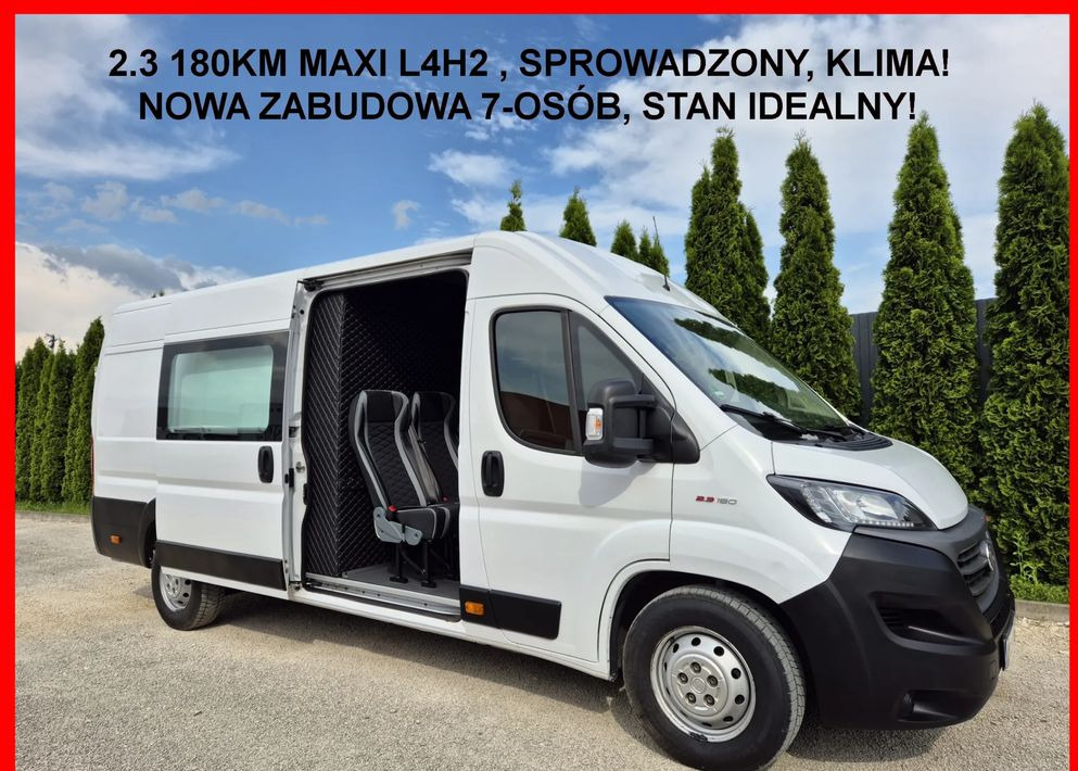 Fiat Ducato 2.3 180KM Maxi Nowa Zabudowa Dubel - Autoutilitară cabină dublă: Foto 1 Fiat Ducato 2.3 180KM Maxi Nowa Zabudowa Dubel - Autoutilitară cabină dublă: Foto 1