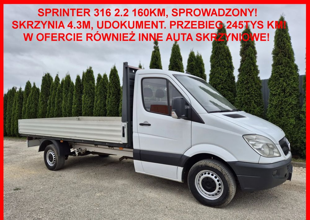 Mercedes-Benz 316CDI 2.2 160KM - Autoutilitară cu platformă: Foto 1 Mercedes-Benz 316CDI 2.2 160KM - Autoutilitară cu platformă: Foto 1