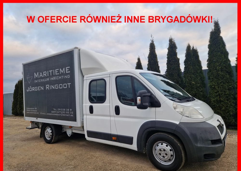 Peugeot Boxer 3.0 160KM Brygadówka - Autoutilitară cabină dublă: Foto 1 Peugeot Boxer 3.0 160KM Brygadówka - Autoutilitară cabină dublă: Foto 1