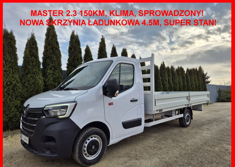 Renault Master 2.3 150KM/ Nowa Skrzynia 4.5m/ - Autoutilitară cu platformă: Foto 2 Renault Master 2.3 150KM/ Nowa Skrzynia 4.5m/ - Autoutilitară cu platformă: Foto 2