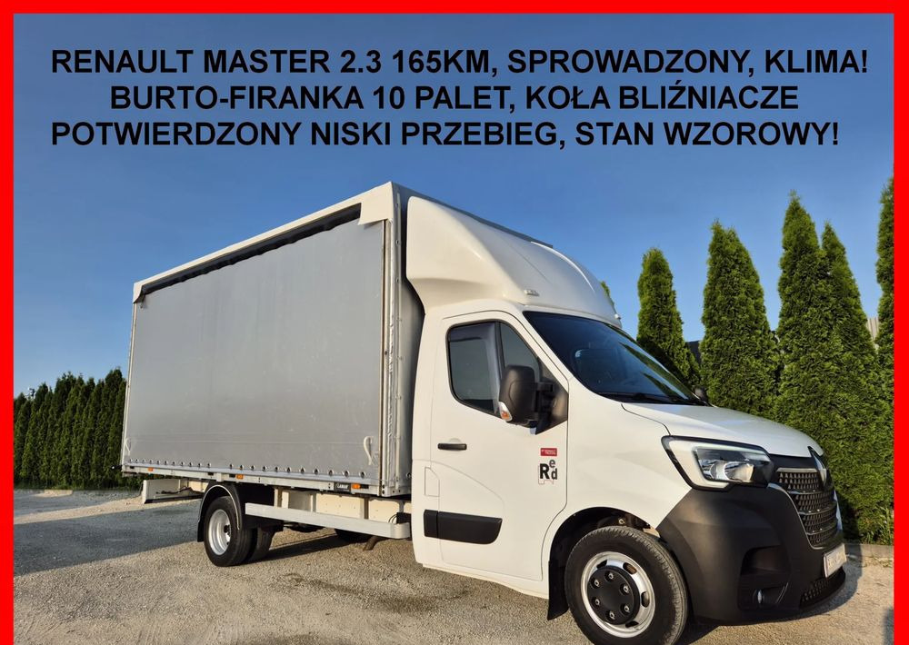 Renault Master 2.3 165KM Burto firanka - Autoutilitară cu prelată: Foto 1 Renault Master 2.3 165KM Burto firanka - Autoutilitară cu prelată: Foto 1