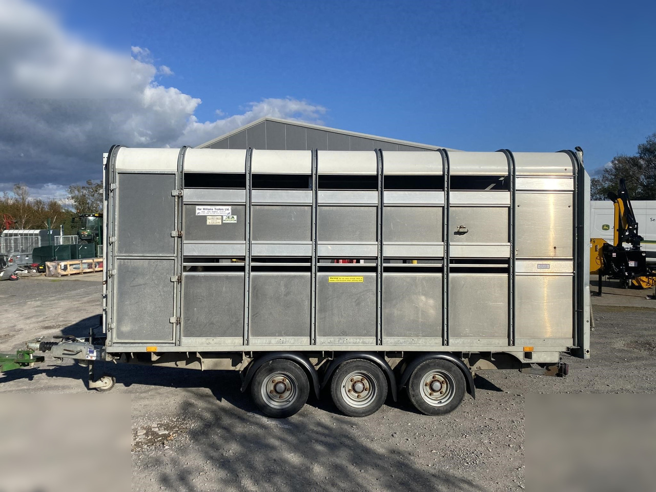 2017 IFOR WILLIAMS DP120G - Remorcă transport animale: Foto 2 2017 IFOR WILLIAMS DP120G - Remorcă transport animale: Foto 2