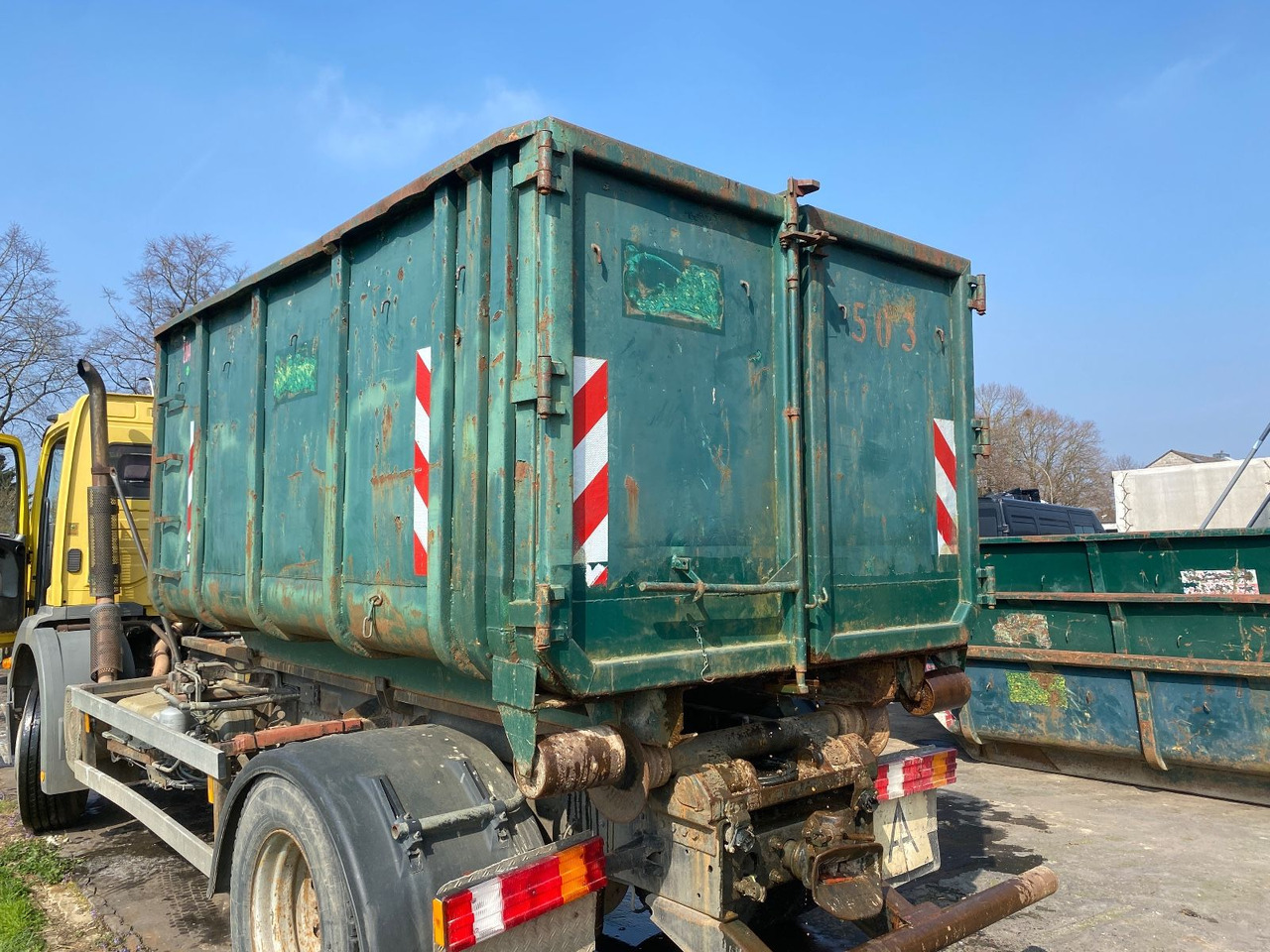 Hüllenkremer 10 cbm Stahlcontainer mit - Container abroll: Foto 2 Hüllenkremer 10 cbm Stahlcontainer mit - Container abroll: Foto 2