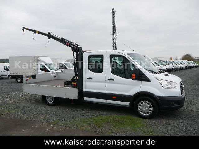 Ford Transit FT 350 L4 HA DoKa Pritsche+Kran Klima - Autoutilitară cu platformă: Foto 1 Ford Transit FT 350 L4 HA DoKa Pritsche+Kran Klima - Autoutilitară cu platformă: Foto 1
