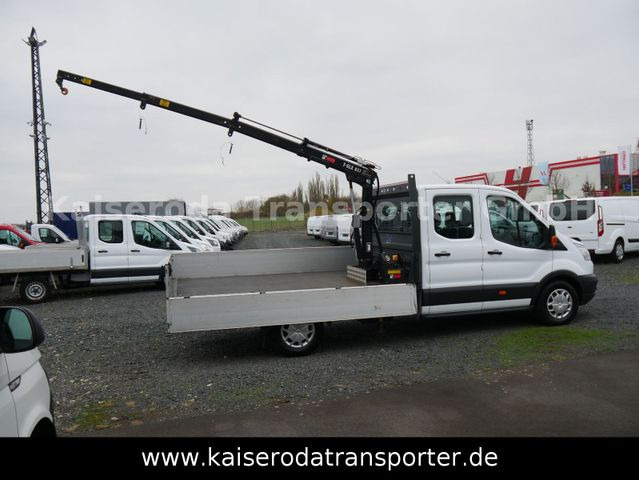 Ford Transit FT 350 L4 HA DoKa Pritsche+Kran Klima - Autoutilitară cu platformă: Foto 3 Ford Transit FT 350 L4 HA DoKa Pritsche+Kran Klima - Autoutilitară cu platformă: Foto 3