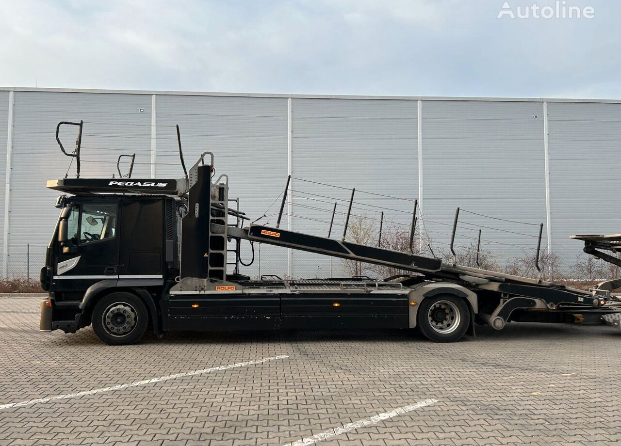 IVECO Stralis 460 + car transporter trailer - Camion transport auto: Foto 2 IVECO Stralis 460 + car transporter trailer - Camion transport auto: Foto 2