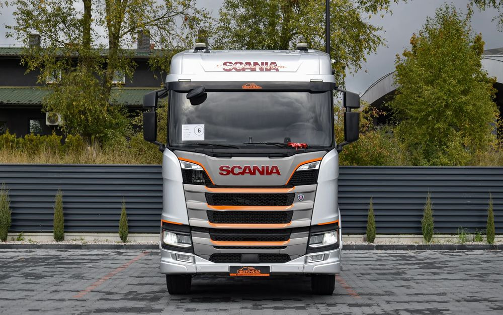 Scania R450 / HYDRAULIKA / RETARDER / ACC / KLIMA / FULL LEDY / ALUFELGI / SERWISOWANA / SPROWADZONA - Cap tractor: Foto 2 Scania R450 / HYDRAULIKA / RETARDER / ACC / KLIMA / FULL LEDY / ALUFELGI / SERWISOWANA / SPROWADZONA - Cap tractor: Foto 2