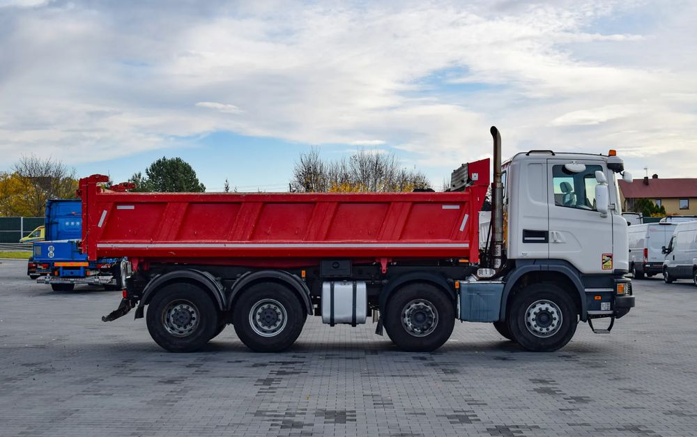 Scania G410 / 8x4 / EURO 6 / WYWROTKA / MELLER KIPPER / HYDROBURTA / AUTOMAT / 2016 / SERWISOWANY / SPROWADZONY - Camion basculantă: Foto 4 Scania G410 / 8x4 / EURO 6 / WYWROTKA / MELLER KIPPER / HYDROBURTA / AUTOMAT / 2016 / SERWISOWANY / SPROWADZONY - Camion basculantă: Foto 4