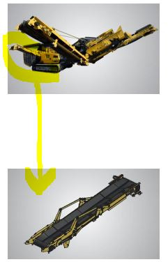 Seitenband für eine R3h Prallbrechanlage - Bandă transportoare: Foto 5 Seitenband für eine R3h Prallbrechanlage - Bandă transportoare: Foto 5