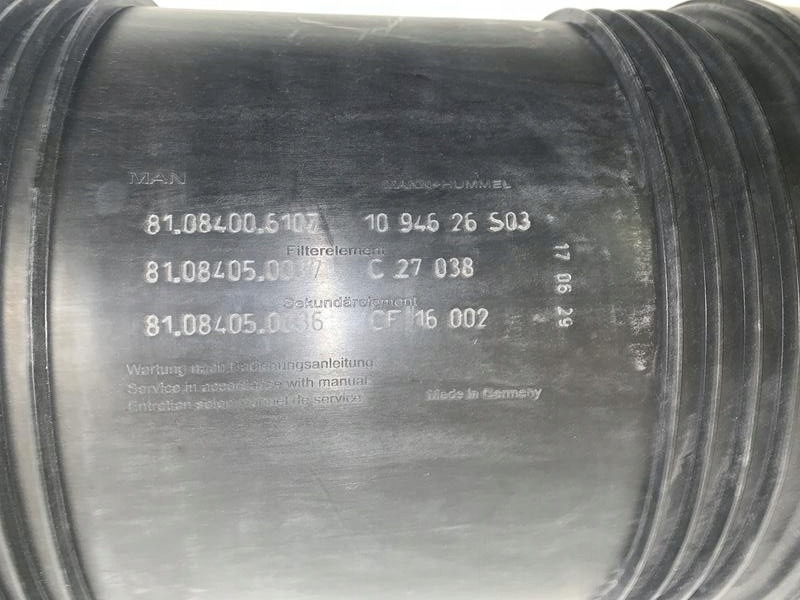 FILTR POWIETRZA OBUDOWA FILTRA MAN TGS TGX EURO 6 - Filtru de aer pentru Camion: Foto 4 FILTR POWIETRZA OBUDOWA FILTRA MAN TGS TGX EURO 6 - Filtru de aer pentru Camion: Foto 4