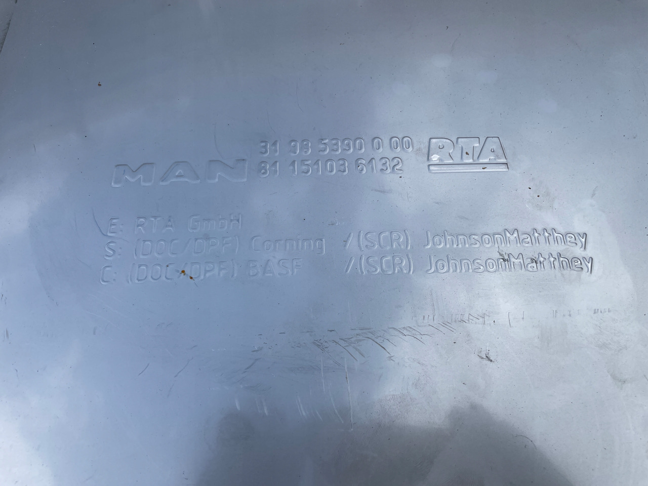 KATALIZATOR MAN TGX TGS EURO 6 DPF TŁUMIK WYDECH 81151036132 - Țeavă esapament pentru Camion: Foto 5 KATALIZATOR MAN TGX TGS EURO 6 DPF TŁUMIK WYDECH 81151036132 - Țeavă esapament pentru Camion: Foto 5