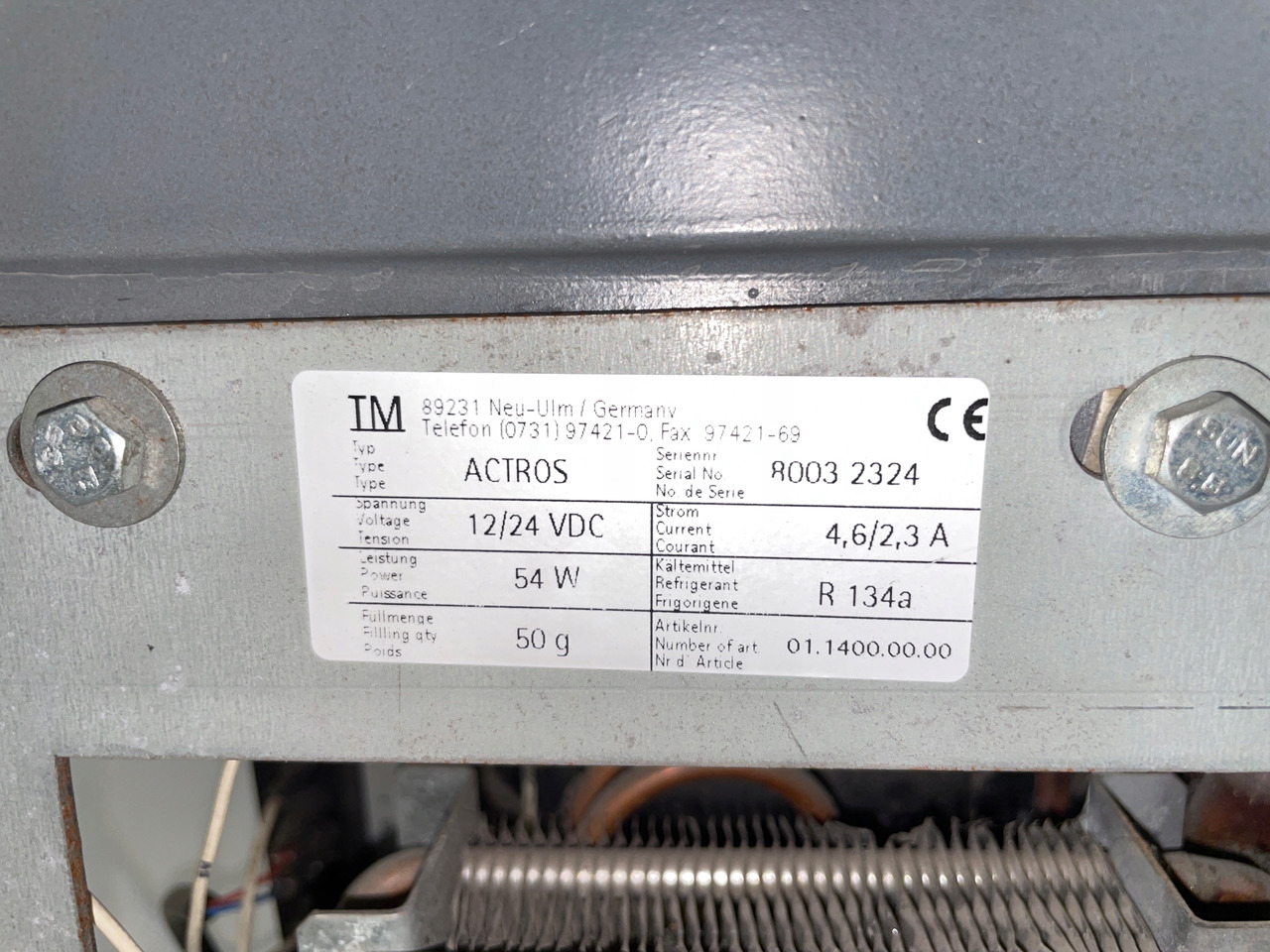 LODÓWKA CHŁODZIARKA MERCEDES ACTROS 80032324 - Cabină și interior pentru Camion: Foto 4 LODÓWKA CHŁODZIARKA MERCEDES ACTROS 80032324 - Cabină și interior pentru Camion: Foto 4