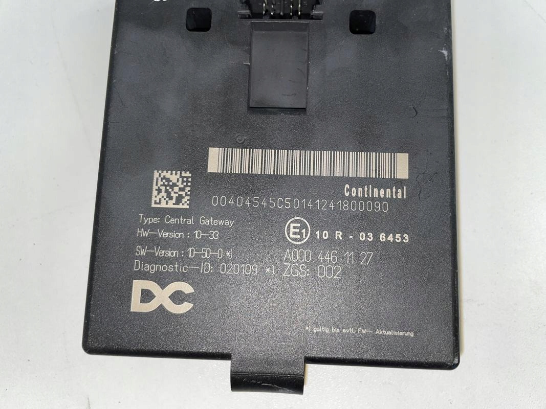 MERCEDES ACTROS MP4 STEROWNIK ZGS A0004461127 - Sistem electric pentru Camion: Foto 2 MERCEDES ACTROS MP4 STEROWNIK ZGS A0004461127 - Sistem electric pentru Camion: Foto 2