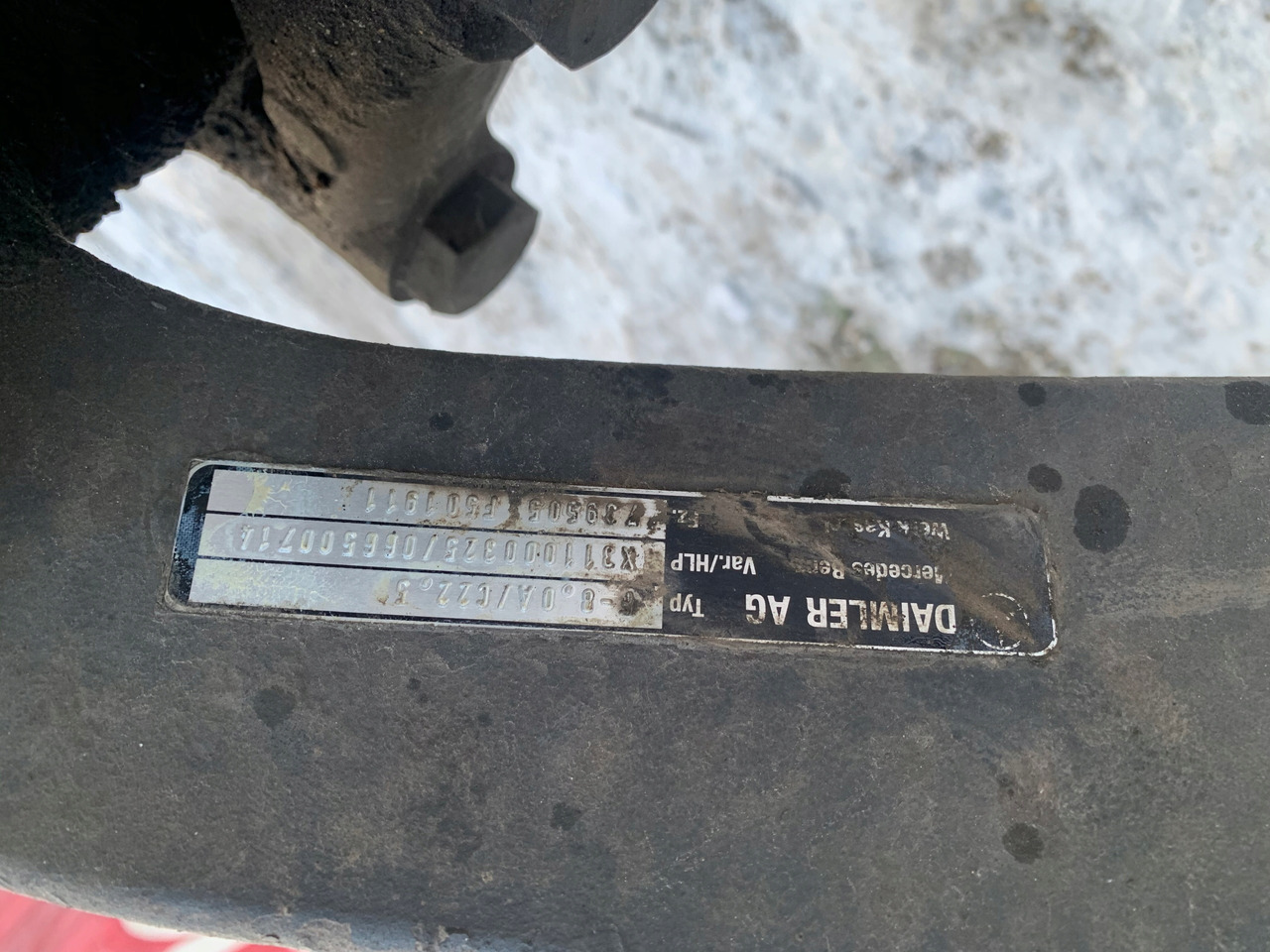 OŚ PRZEDNIA MERCEDES ACTROS MP4 ANTOS F-8.0/C22.5 - Axă față pentru Camion: Foto 2 OŚ PRZEDNIA MERCEDES ACTROS MP4 ANTOS F-8.0/C22.5 - Axă față pentru Camion: Foto 2