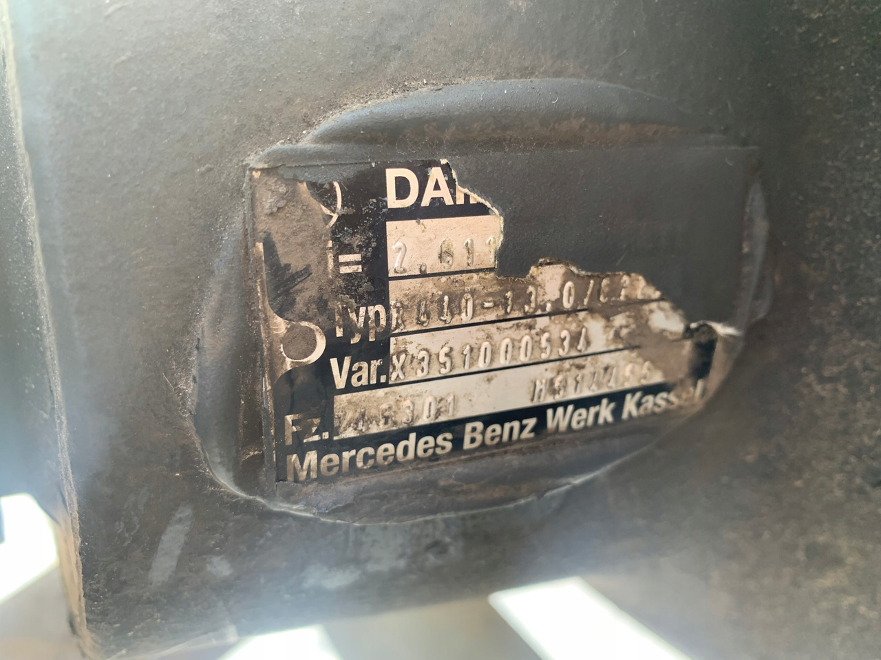 TYLNI MOST DYFER MERCEDES ACTROS MP4 R440 2,227 - Axă față pentru Camion: Foto 3 TYLNI MOST DYFER MERCEDES ACTROS MP4 R440 2,227 - Axă față pentru Camion: Foto 3