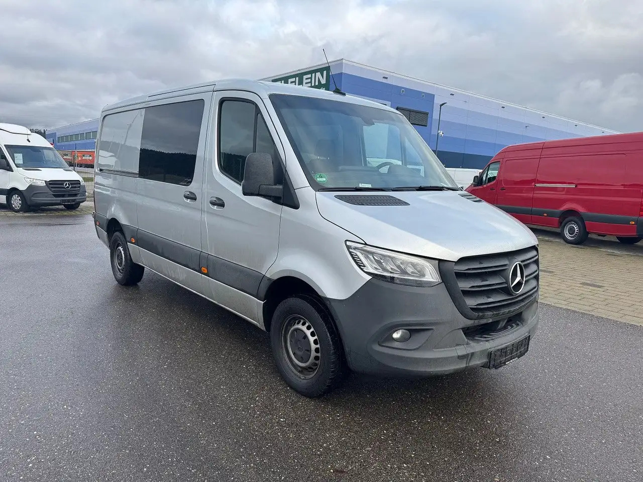 Mercedes-Benz Sprinter 317 CDI Flach Lang Mixto Klima LED - Dubă, Autoutilitară cabină dublă: Foto 2 Mercedes-Benz Sprinter 317 CDI Flach Lang Mixto Klima LED - Dubă, Autoutilitară cabină dublă: Foto 2