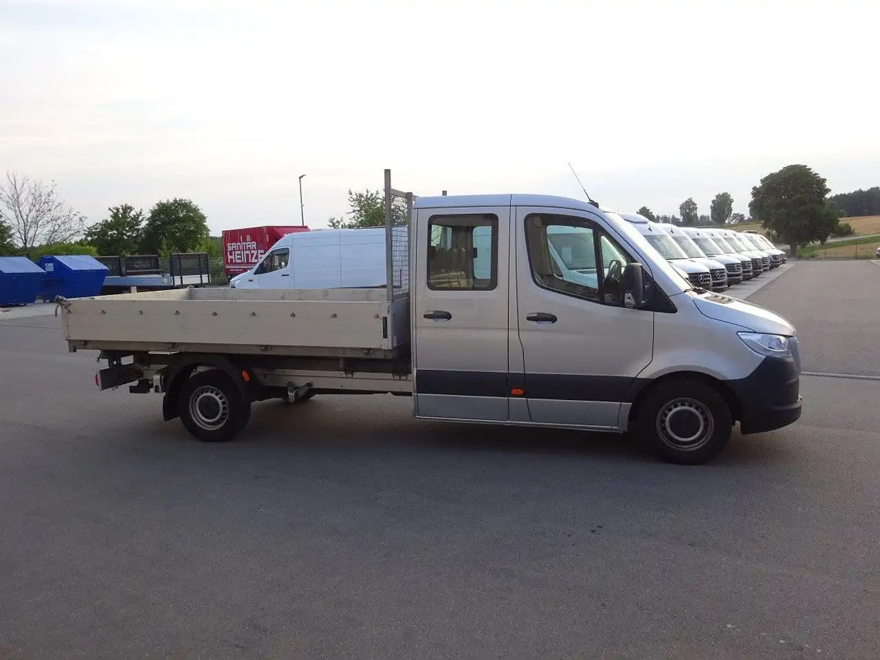 Mercedes-Benz Sprinter 319 CDI DoKa Maxi Kipper AHK 2,8t - Autoutilitară basculantă, Autoutilitară cabină dublă: Foto 2 Mercedes-Benz Sprinter 319 CDI DoKa Maxi Kipper AHK 2,8t - Autoutilitară basculantă, Autoutilitară cabină dublă: Foto 2