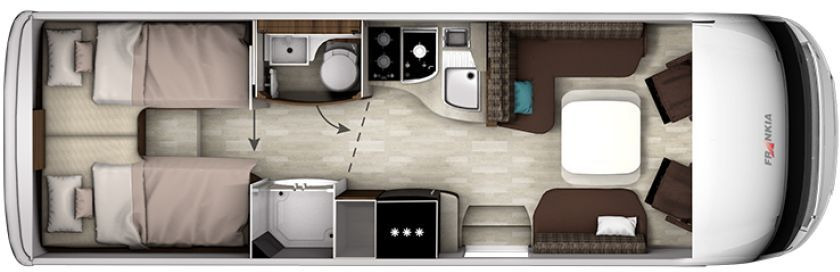 Frankia Titan I 790 GD Solar Klima Keramikv SOG ... - Autorulotă integrată: Foto 2 Frankia Titan I 790 GD Solar Klima Keramikv SOG ... - Autorulotă integrată: Foto 2