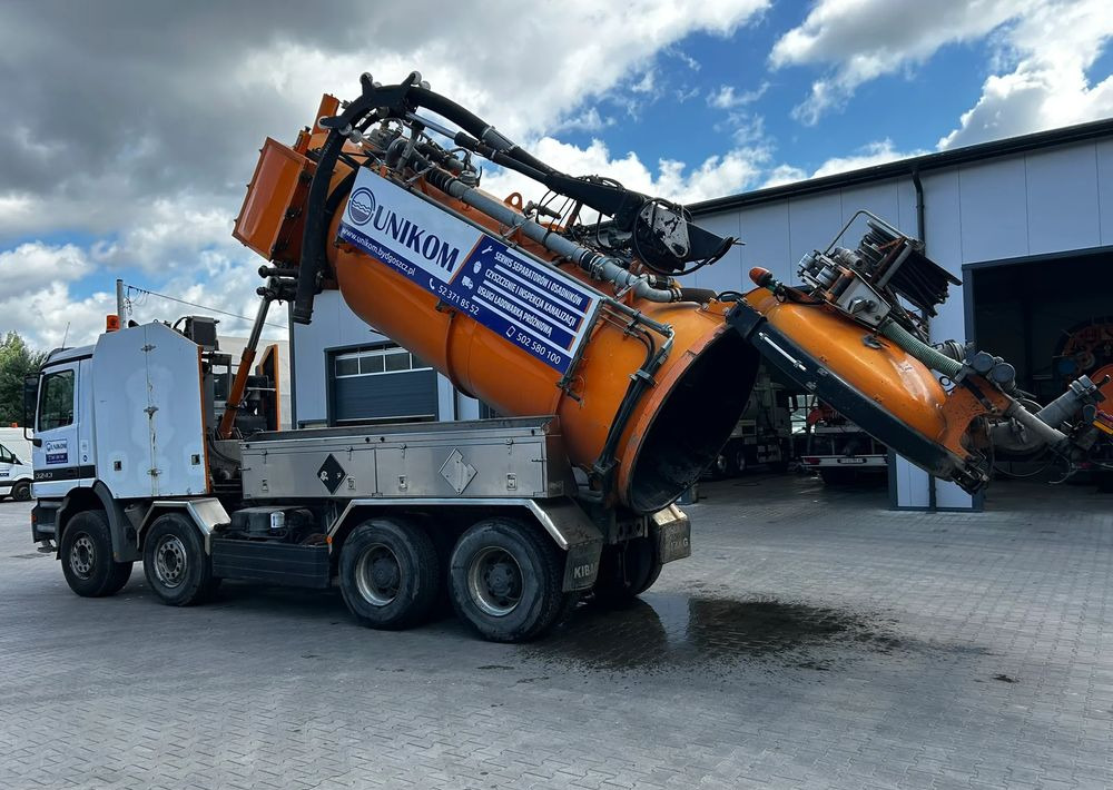 Mercedes-Benz ACTROS 3243 KAISER AQUASTER WUKO - Maşină pentru vidanjări: Foto 2 Mercedes-Benz ACTROS 3243 KAISER AQUASTER WUKO - Maşină pentru vidanjări: Foto 2
