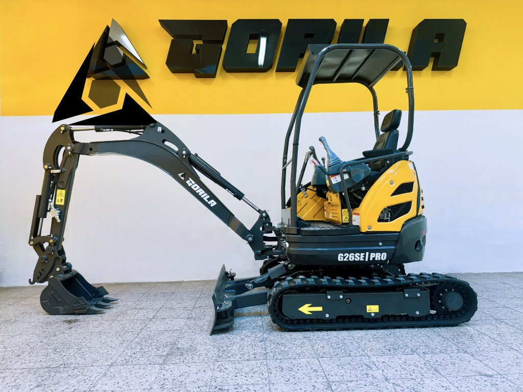 Pásový minibagr GORILA G26SE I PRO - Mini excavator: Foto 2 Pásový minibagr GORILA G26SE I PRO - Mini excavator: Foto 2