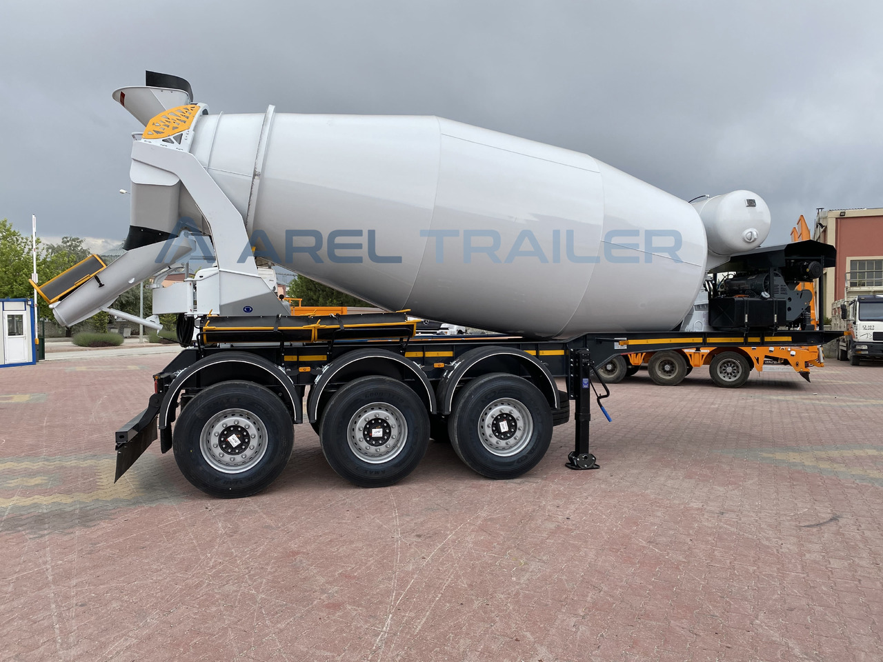 Semiremorcă betonieră nou AREL TRAILER BETON MIXER TRAILER: Foto 7