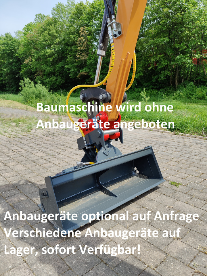 Case CX26C Minibagger m. Kabine NEU Komfortsitz HZG LED Scheinwerfer Joystick-Steuerung - Mini excavator: Foto 2 Case CX26C Minibagger m. Kabine NEU Komfortsitz HZG LED Scheinwerfer Joystick-Steuerung - Mini excavator: Foto 2