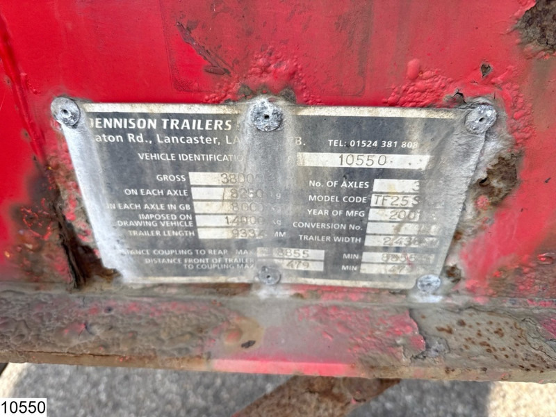 Dennison Container 20 - 30 - 40FT - Semiremorcă transport containere/ Swap body: Foto 5 Dennison Container 20 - 30 - 40FT - Semiremorcă transport containere/ Swap body: Foto 5