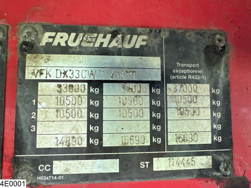 Fruehauf open laadbak - Semiremorcă platformă: Foto 4 Fruehauf open laadbak - Semiremorcă platformă: Foto 4