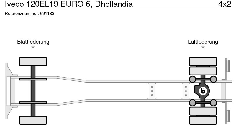 Leasing de Iveco 120EL19 EURO 6, Dhollandia Iveco 120EL19 EURO 6, Dhollandia: Foto 13