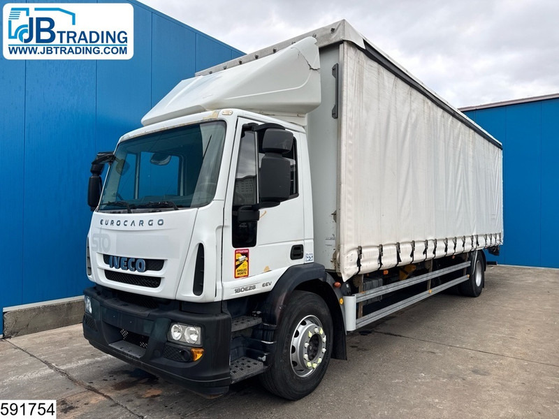 Iveco 180E28 EURO 5, Dhollandia, Manual transmission - Camion cu prelată: Foto 1 Iveco 180E28 EURO 5, Dhollandia, Manual transmission - Camion cu prelată: Foto 1