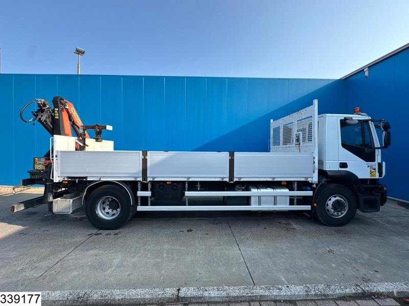Camion platformă, Camion cu macara Iveco Stralis 310 EURO 6, Palfinger, Remote, Steel suspension: Foto 15