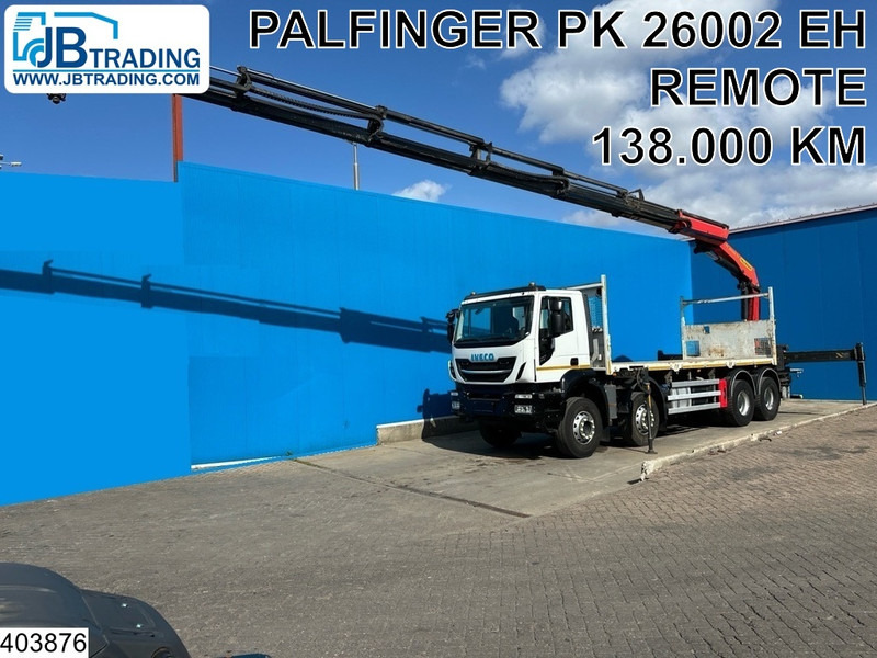 Iveco Stralis 360 8x4, EURO 6, Palfinger, Remote, Steel suspenion - Camion platformă, Camion cu macara: Foto 1 Iveco Stralis 360 8x4, EURO 6, Palfinger, Remote, Steel suspenion - Camion platformă, Camion cu macara: Foto 1