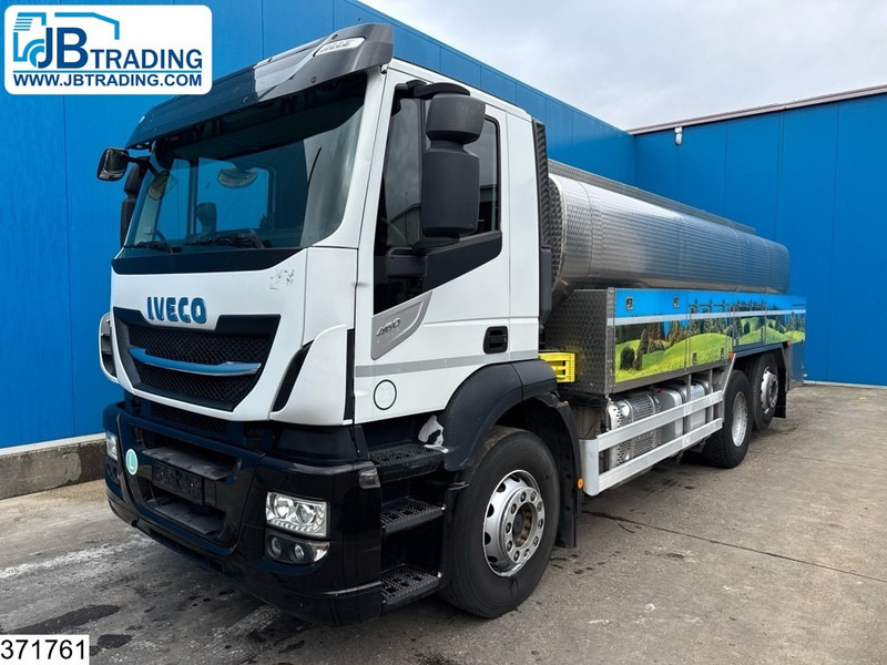 Iveco Stralis 460 6x2, EURO 6, 15,900 litres, Milk, Retarder, Lenk - Camion cisternă: Foto 1 Iveco Stralis 460 6x2, EURO 6, 15,900 litres, Milk, Retarder, Lenk - Camion cisternă: Foto 1