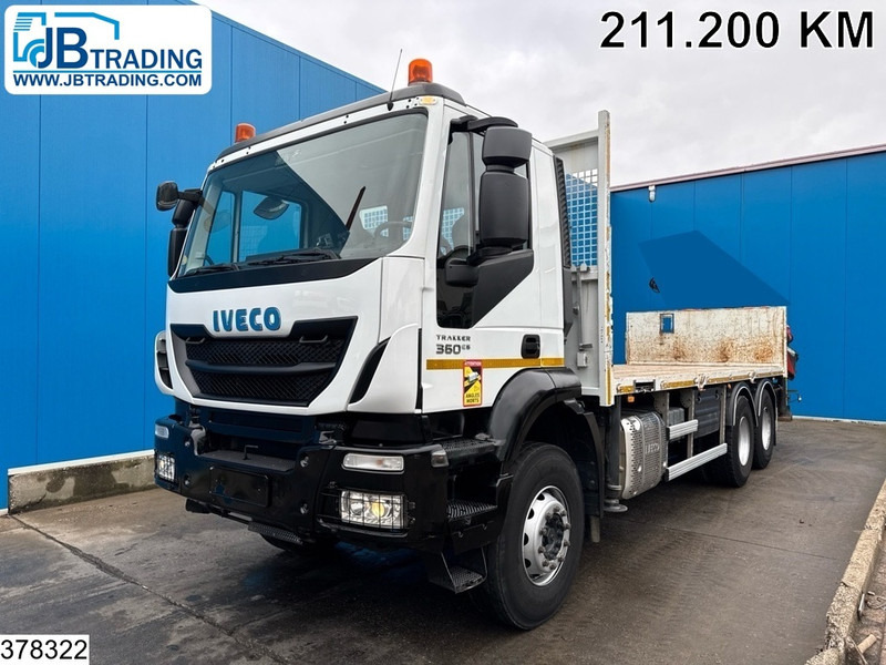 Iveco Trakker 360 6x4, EURO 6, Steelsuspension, Hub reduction - Camion platformă: Foto 1 Iveco Trakker 360 6x4, EURO 6, Steelsuspension, Hub reduction - Camion platformă: Foto 1