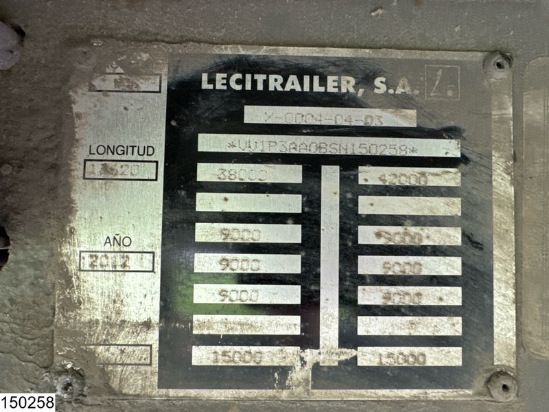Lecitrailer Tautliner - Semiremorcă prelată: Foto 4 Lecitrailer Tautliner - Semiremorcă prelată: Foto 4