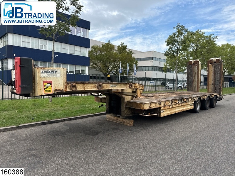 Louault Lowbed 34,000 kg, Steering axle, Hydraulic, Winch - Semiremorcă transport agabaritic: Foto 1 Louault Lowbed 34,000 kg, Steering axle, Hydraulic, Winch - Semiremorcă transport agabaritic: Foto 1
