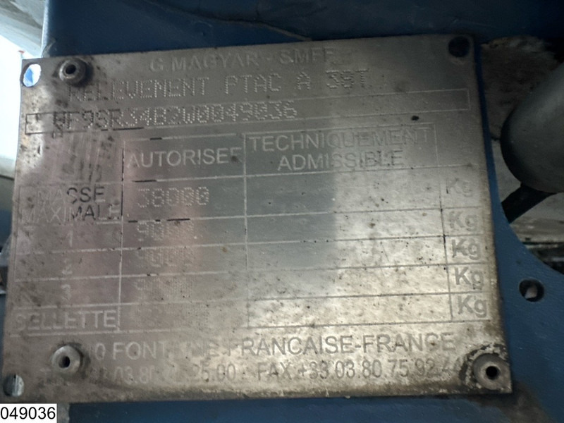 Magyar Food 26.000 Liter, 1 Comp - Semiremorcă cisternă: Foto 4 Magyar Food 26.000 Liter, 1 Comp - Semiremorcă cisternă: Foto 4