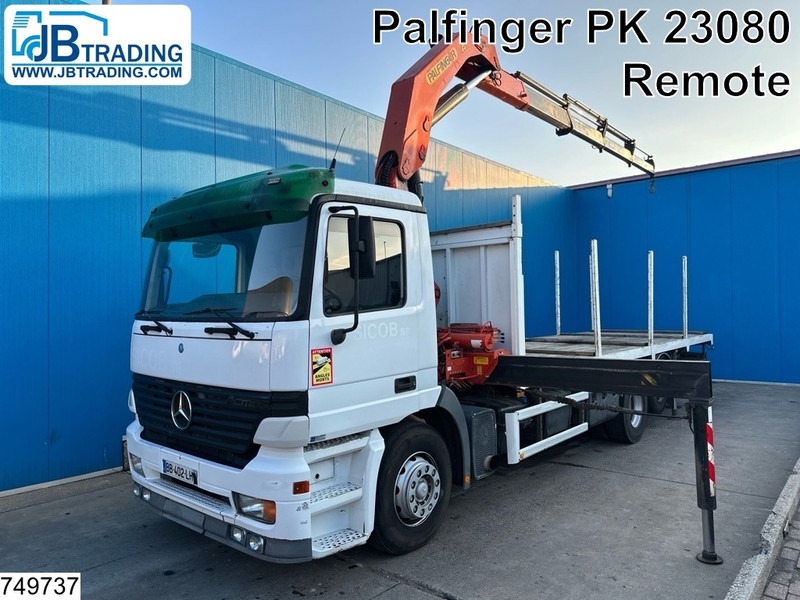 Mercedes-Benz Actros 2531 Palfinger PK23080, Remote - Camion platformă, Camion cu macara: Foto 1 Mercedes-Benz Actros 2531 Palfinger PK23080, Remote - Camion platformă, Camion cu macara: Foto 1