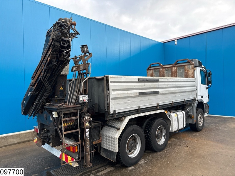 Mercedes-Benz Actros 2636 6x4, EURO 3, HIAB, Telligent 16 - Camion basculantă, Camion cu macara: Foto 2 Mercedes-Benz Actros 2636 6x4, EURO 3, HIAB, Telligent 16 - Camion basculantă, Camion cu macara: Foto 2