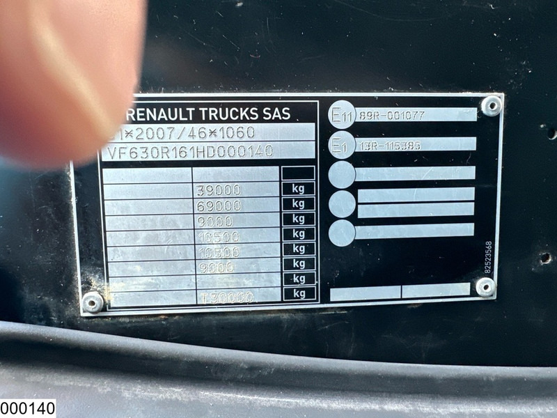 Renault C 430 8X4, EURO 6, HIAB, Remote - Camion platformă, Camion cu macara: Foto 5 Renault C 430 8X4, EURO 6, HIAB, Remote - Camion platformă, Camion cu macara: Foto 5