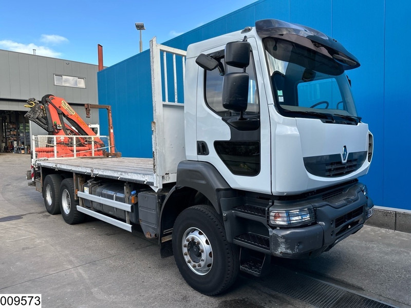 Renault Kerax 380 Dxi 6X4, EURO 6, Retarder, Palfinger, Remote - Camion platformă, Camion cu macara: Foto 4 Renault Kerax 380 Dxi 6X4, EURO 6, Retarder, Palfinger, Remote - Camion platformă, Camion cu macara: Foto 4