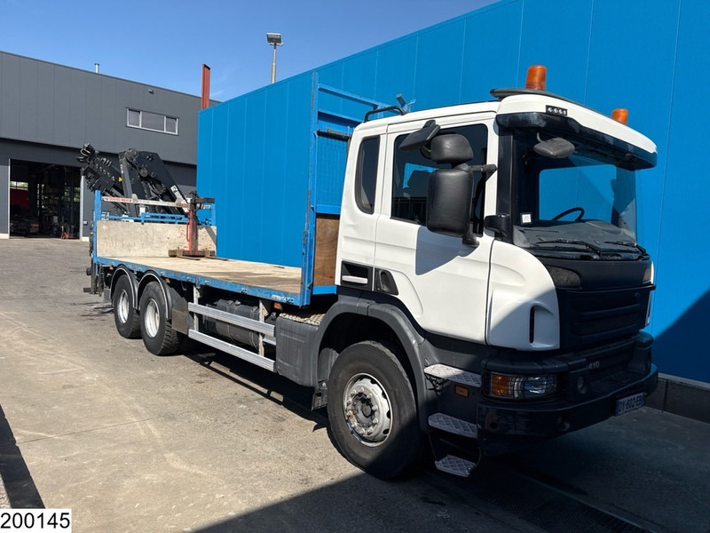 Scania P 410 6x4, EURO 6, Retarder, HIAB, Remote - Camion platformă, Camion cu macara: Foto 4 Scania P 410 6x4, EURO 6, Retarder, HIAB, Remote - Camion platformă, Camion cu macara: Foto 4