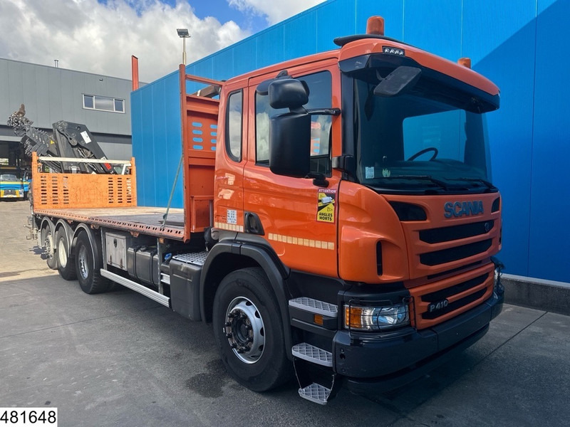 Scania P 410 8x4, EURO 6, HIAB, Remote - Camion platformă, Camion cu macara: Foto 4 Scania P 410 8x4, EURO 6, HIAB, Remote - Camion platformă, Camion cu macara: Foto 4