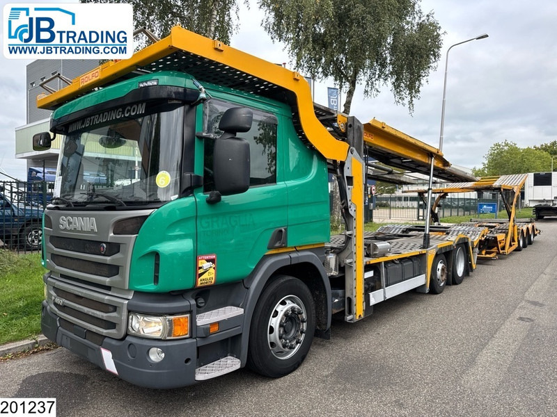 Scania P 450 6x2, EURO 6, Combi, Rolfo, Retarder - Camion transport auto: Foto 1 Scania P 450 6x2, EURO 6, Combi, Rolfo, Retarder - Camion transport auto: Foto 1