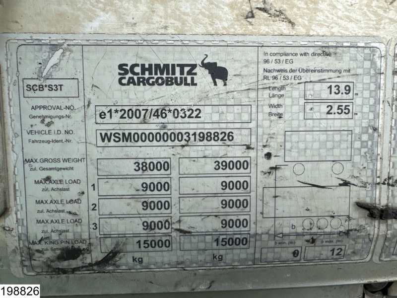 Schmitz Cargobull Tautliner Dhollandia - Semiremorcă prelată: Foto 4 Schmitz Cargobull Tautliner Dhollandia - Semiremorcă prelată: Foto 4