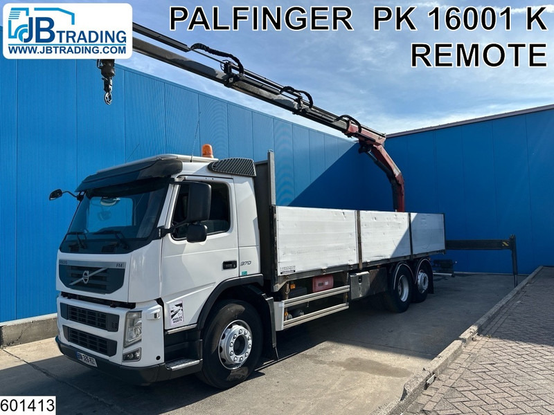 Volvo FM 370 6X2, EURO 5, Palfinger, Remote - Camion platformă, Camion cu macara: Foto 1 Volvo FM 370 6X2, EURO 5, Palfinger, Remote - Camion platformă, Camion cu macara: Foto 1